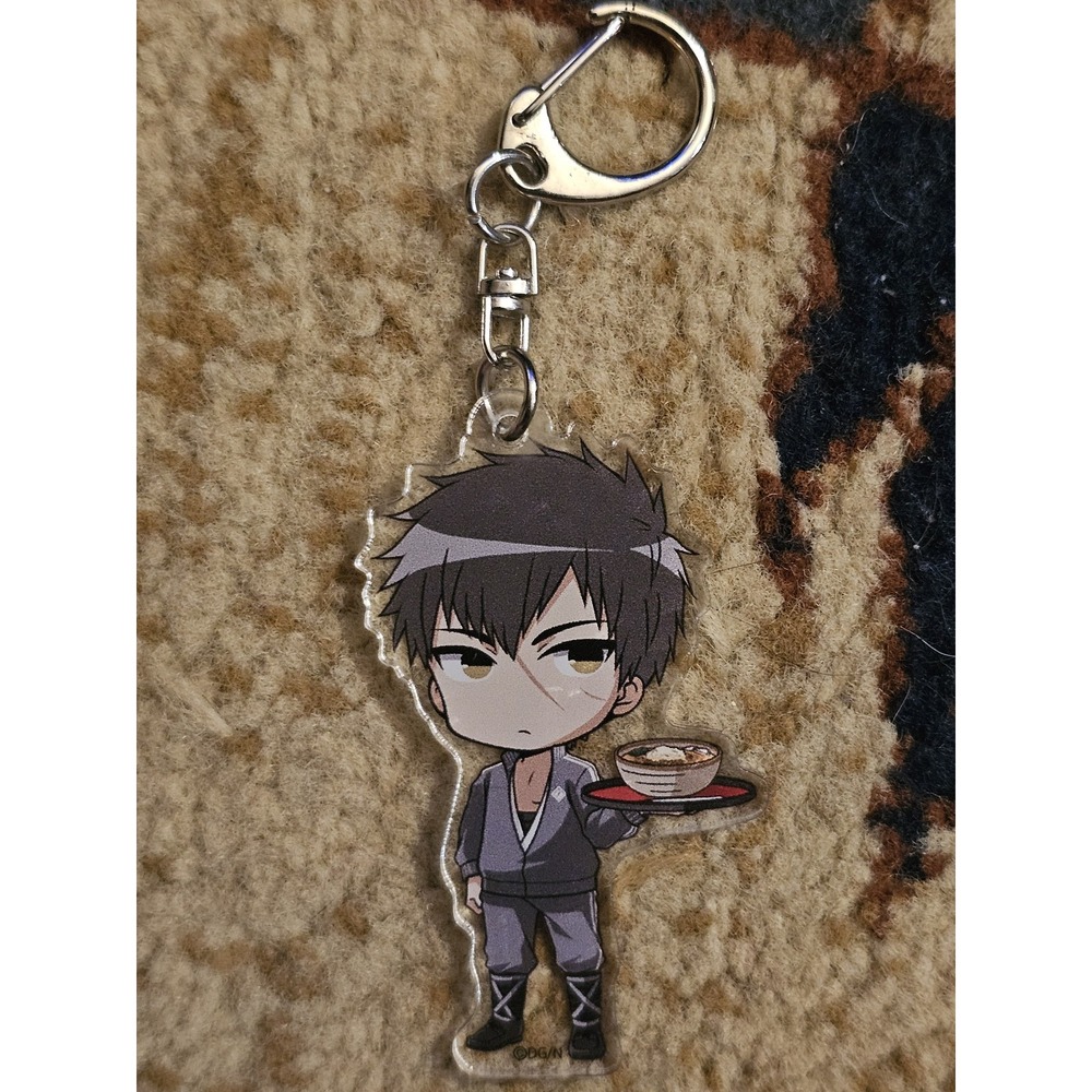 Doudanuki Masakuni Touken Ranbo Anime Chibu Acrylic Keychain Clip-On Charm